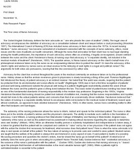letter of recommendation for grad school fine lines of nurse advocacy