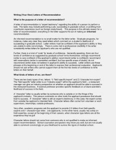 letter of recommendation for graduate school letter of recommendation template graduate school from employer