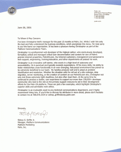 letter of recommendation for masters program letterofrecommendationpalm