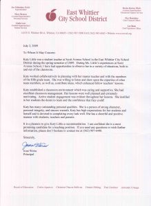 letter of recommendation for teacher joan weiss letter of rec