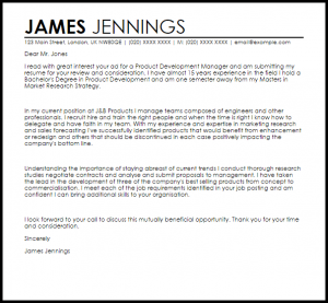 letter of resignation templates product development manager