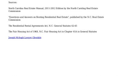 letter to lanlord thinking about renting learn nc tenant laws and landlord rights