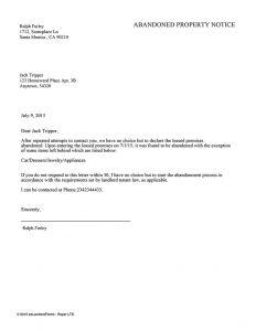 letter to vacate tenant move out notice vacating tenant notices ez landlord forms