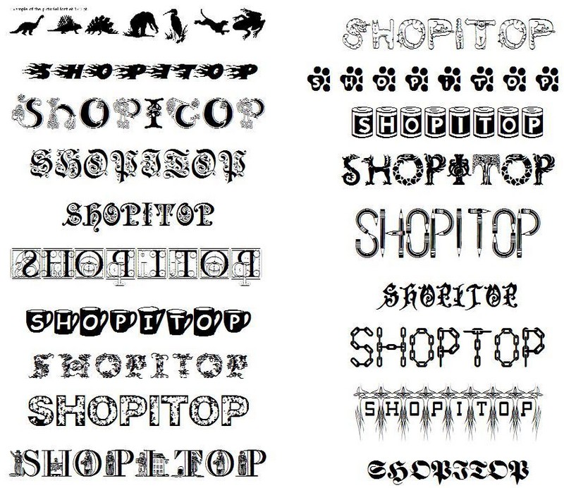 lettering font tattoo