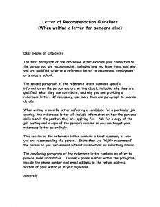 letters of recommendation example how to write a recommendation letter qbiteo