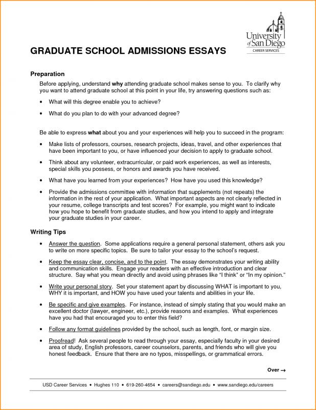 letters of recommendation for grad school
