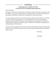 letters of recommendation for student teachers clyoga instructor wellness