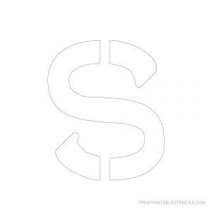 letters stencils to print inch letter stencil s