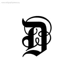 letters stencils to print letter d