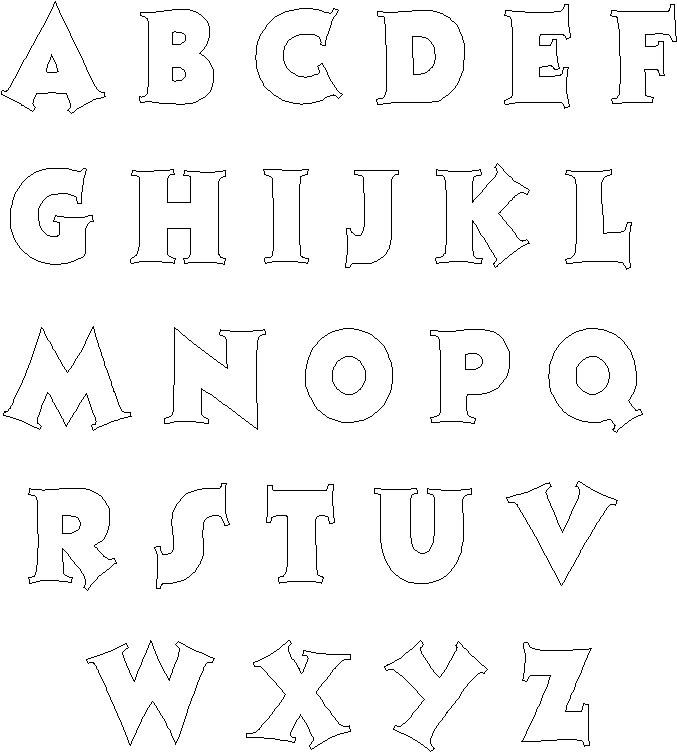 letters template free