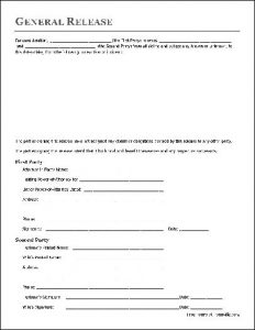 liability waiver form free release