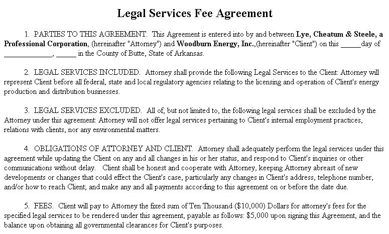 licensing agreement sample