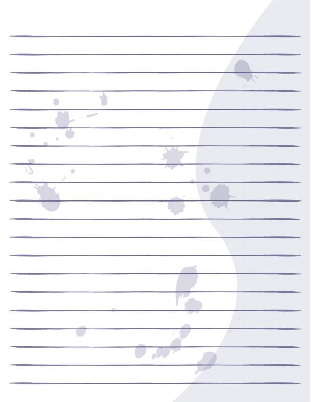 lined paper template