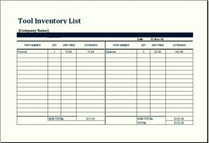 liquor inventory spreadsheet tool inventory sheet template