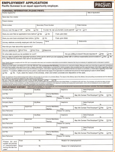 loan agreement contract printable employment applications