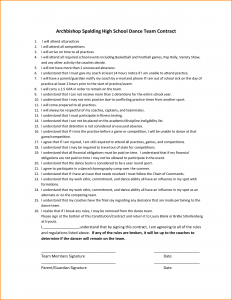 loan agreement contract team contract template