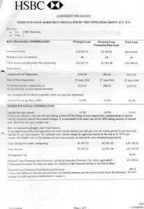 loan payoff letter hsbc loan pg