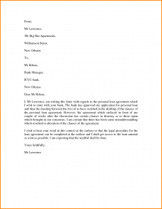 loan payoff letter personal letter template