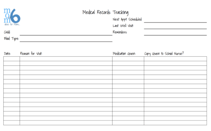 logging sheet template
