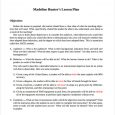 madeline hunter lesson plan template sample madeline hunter lesson plan free