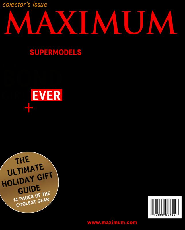 magazine cover template