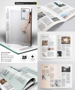 magazine cover template psd creative flexible magazine template layouts