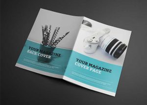 magazine cover templates free photorealistic catalogue magazine mockup