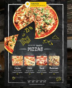 marketing flyer templates pizza restaurant flyer