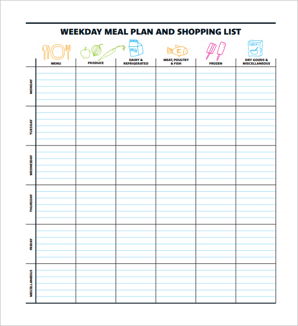 meal plan pdf