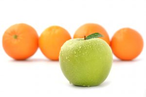 media planning template oranges and an apple