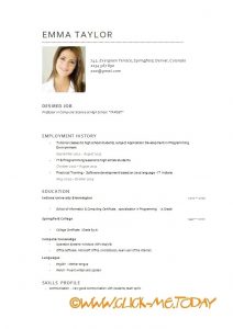 medical assistant resumes english cv example download sample customer service resume english intended for english resume template