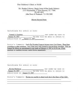 medical excuse notes doctors note template akvbbmn