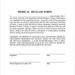 medical release form basic medical release form