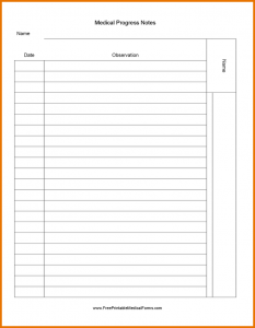 medical release of information form template medical progress note template medical progress notes
