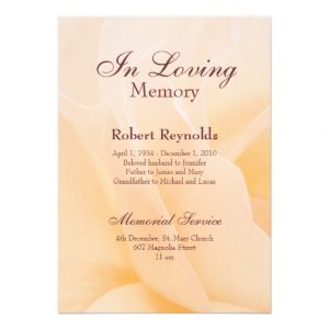 memorial cards for funeral template free memorial announcement invitation rbcaacbcebc imtzy byvr
