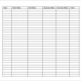 mileage tracker form free printable mileage log template