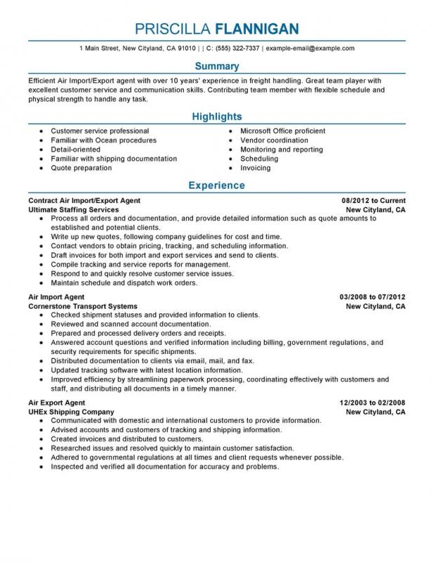 military resume template