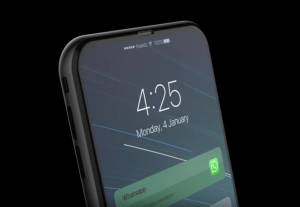 mobile app mockup iphone notification screen mockup