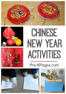 montessori lesson plans chinese new year collage pinterest