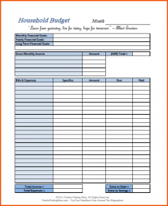 monthly budget worksheet excel basic budget worksheet