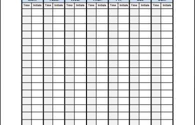 monthly employee schedule template restroom checklist large