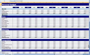 monthly expense spreadsheet free expense report form excel