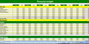 monthly household budget template budgetpic