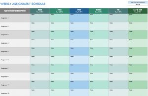 monthly schedule template excel monthly schedule template excel