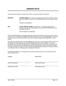 mortgage note form