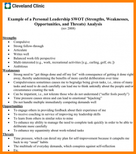 mortgage note form swot analysis example personal personal swot analysis example