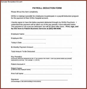 motorcycle bill of sale pdf payroll deduction form free download payroll deduction form