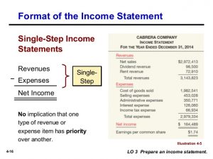 multiple step income statements chapter intermediate ed