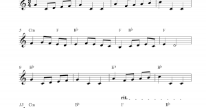music notes template menuet bach free trumpet sheet music notes