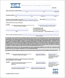 national letter of intent download national letter of intent form pdf example